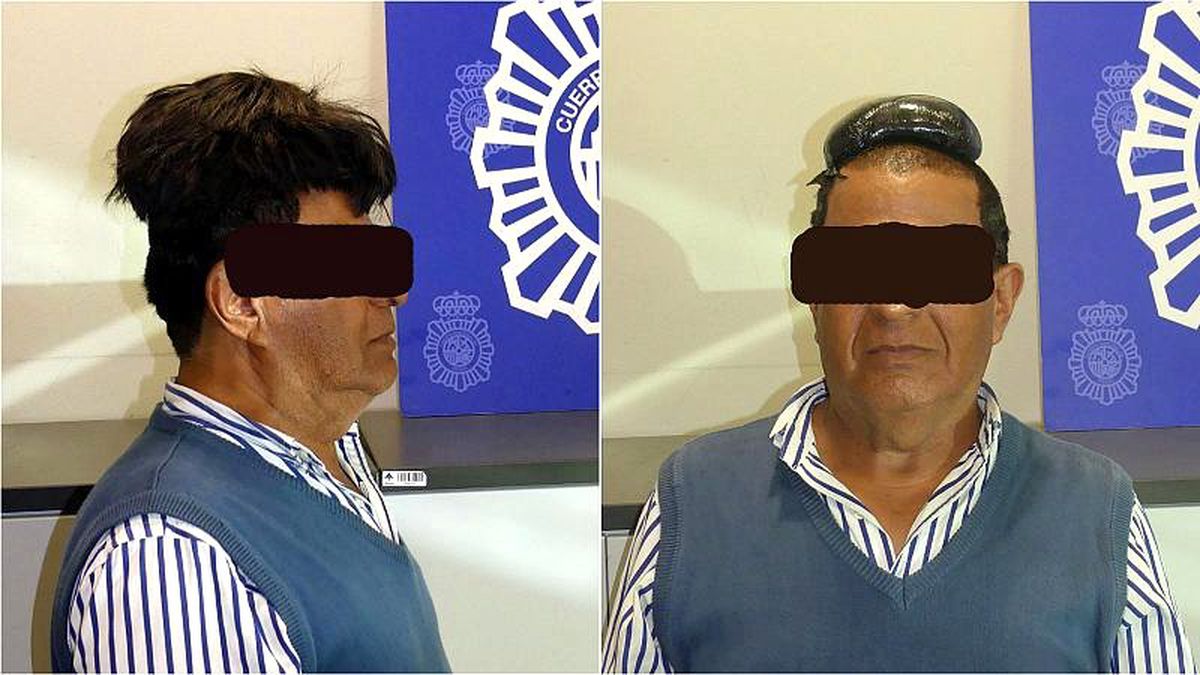 Peruğuna 30 bin euroluk kokain saklayan kaçakçı havaalanında yakalandı