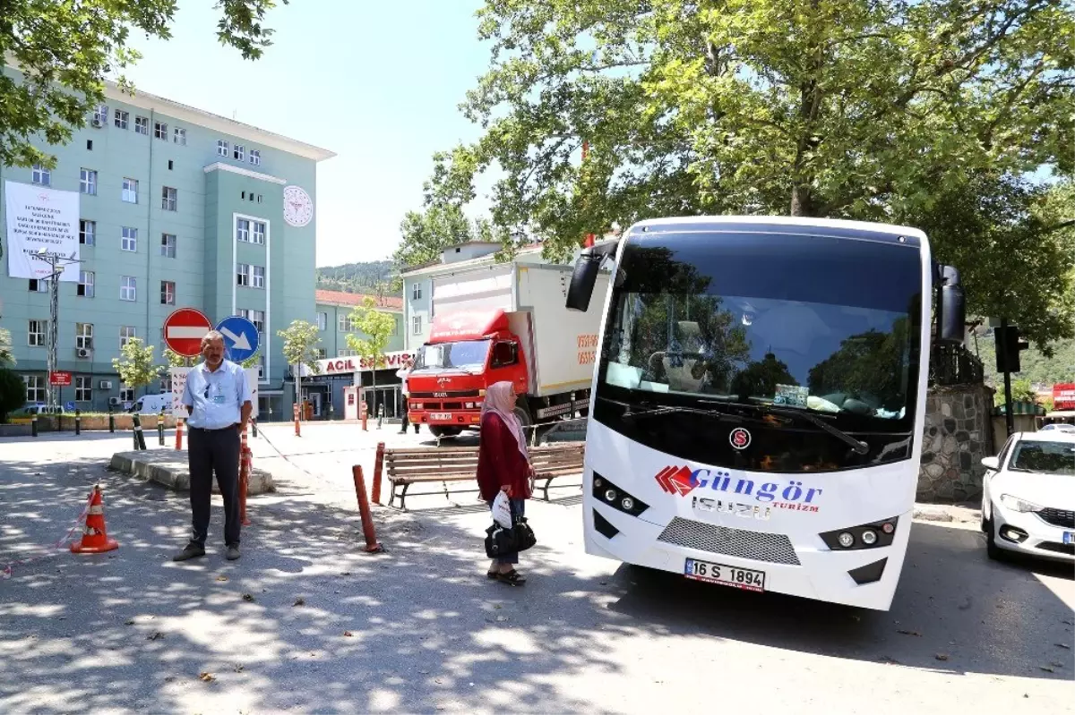 Şehir hastanesine ücretsiz servis