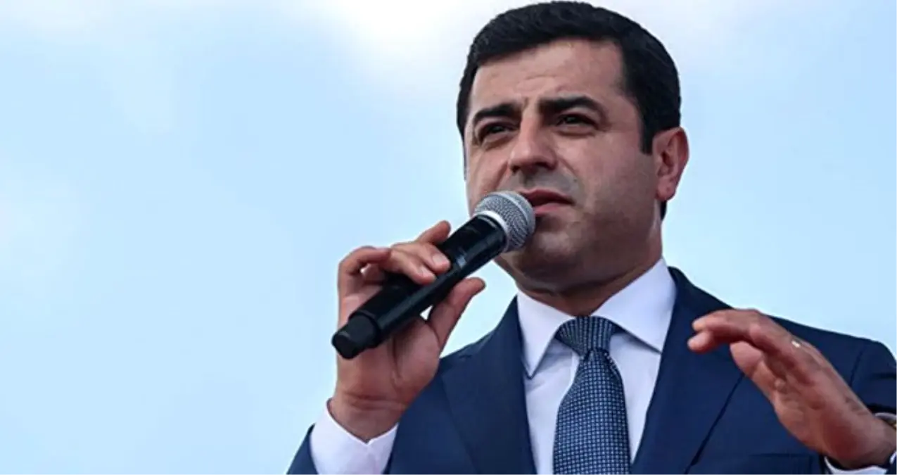 Selahattin Demirtaş\'tan Ali Babacan göndermesi: Gözlerimizi yaşartacak kadar adalet uygulanıyor