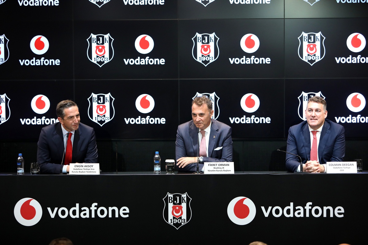 Vodafone İle Beşiktaş Jk arasında: 36 Milyon Tl\'lik imza