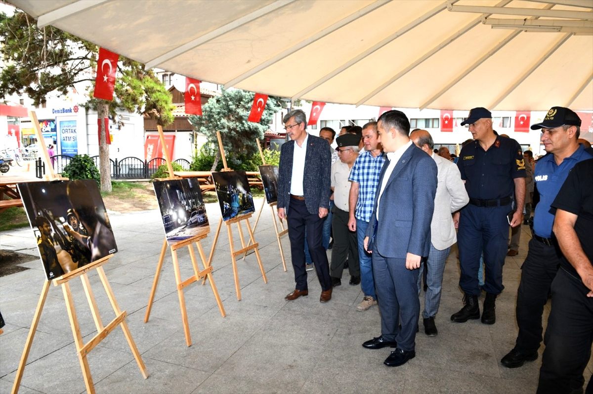 Beypazarı\'nda "15 Temmuz Demokrasi ve Milli Birlik Günü" fotoğraf sergisi