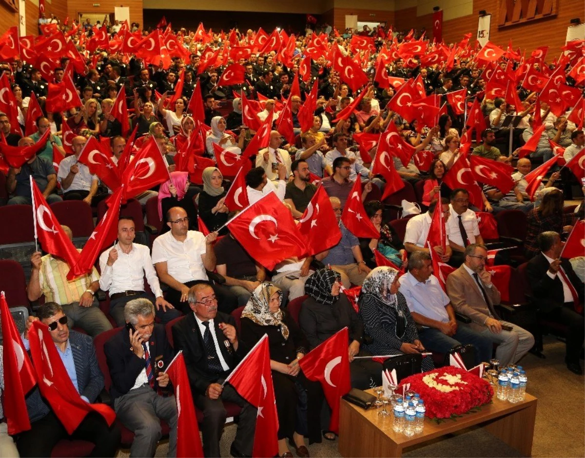 ERÜ\'de 15 Temmuz Demokrasi ve Milli Birlik Günü Anma Etkinlikleri Düzenlendi