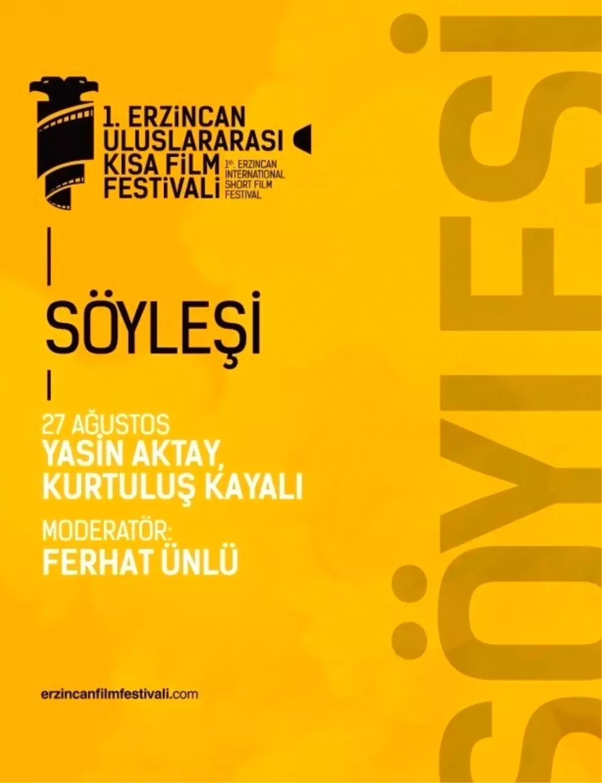 Erzincan film festivalinin programı belli oldu