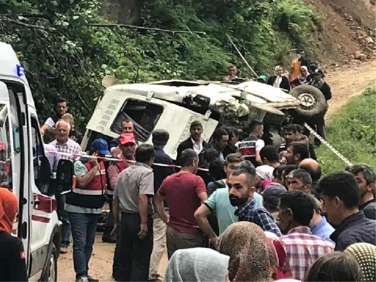 Giresun\'da 6 kişinin öldüğü kazada, şoför tutuklandı
