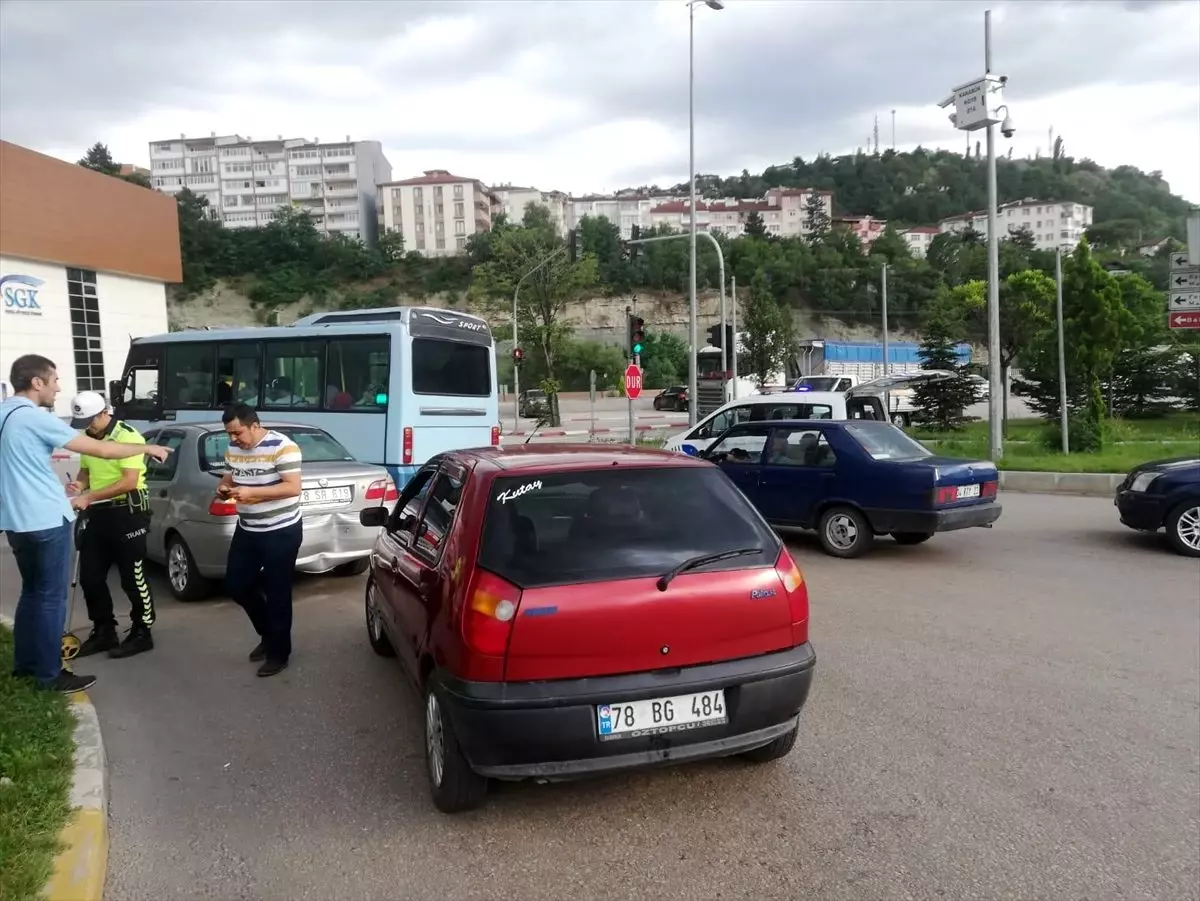 Karabük\'te trafik kazası: 1 yaralı