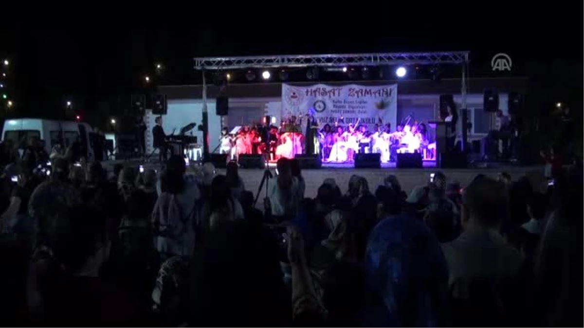 Ortaokul öğrencilerinden "Hasat Zamanı" konseri