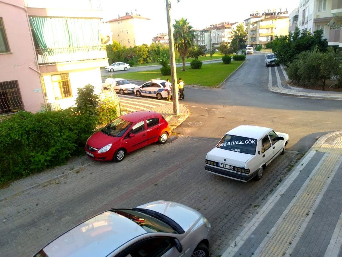 Drift atarken hayatının şokunu yaşadı