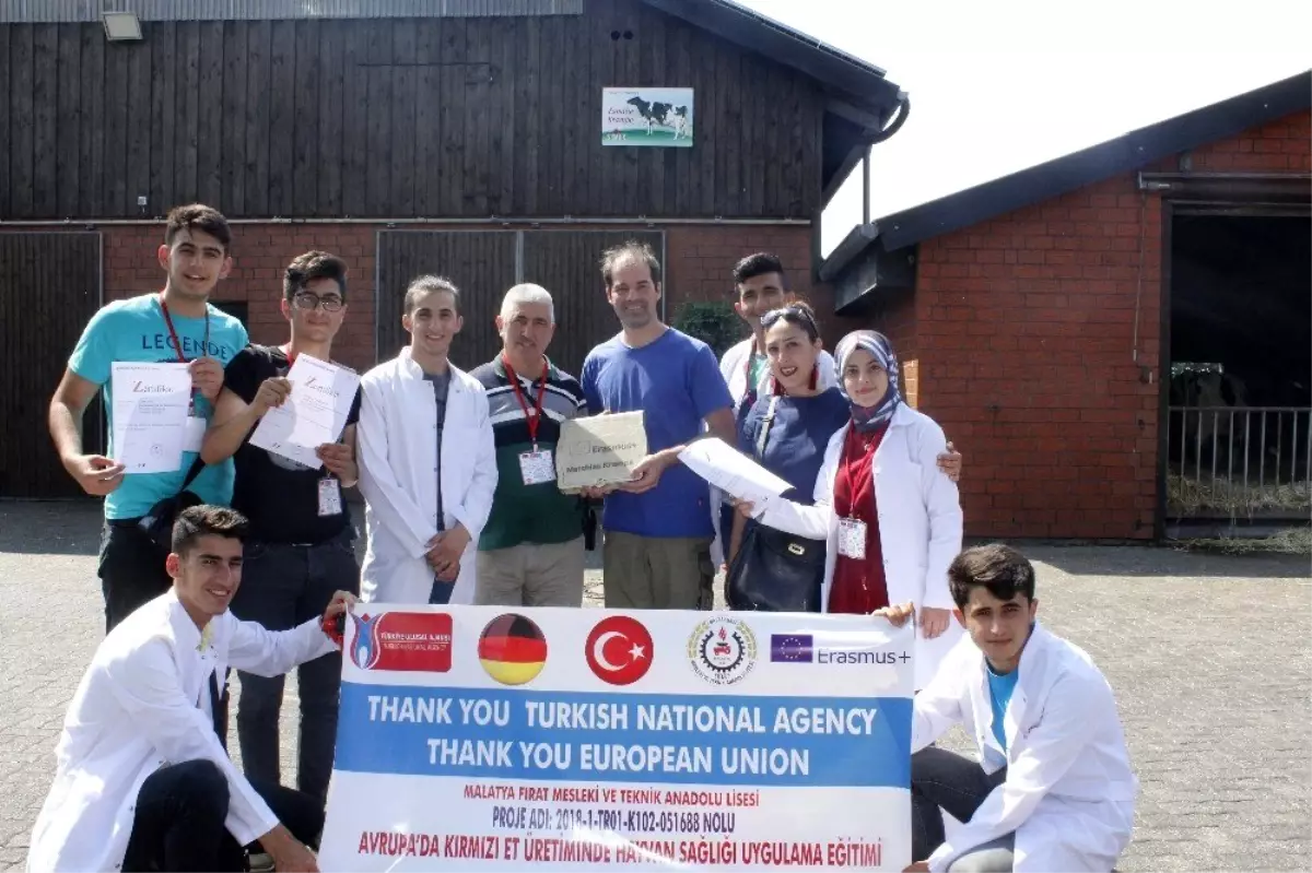 Fırat Tarım Meslek Lisesi AB Projesini başarı ile tamamladı