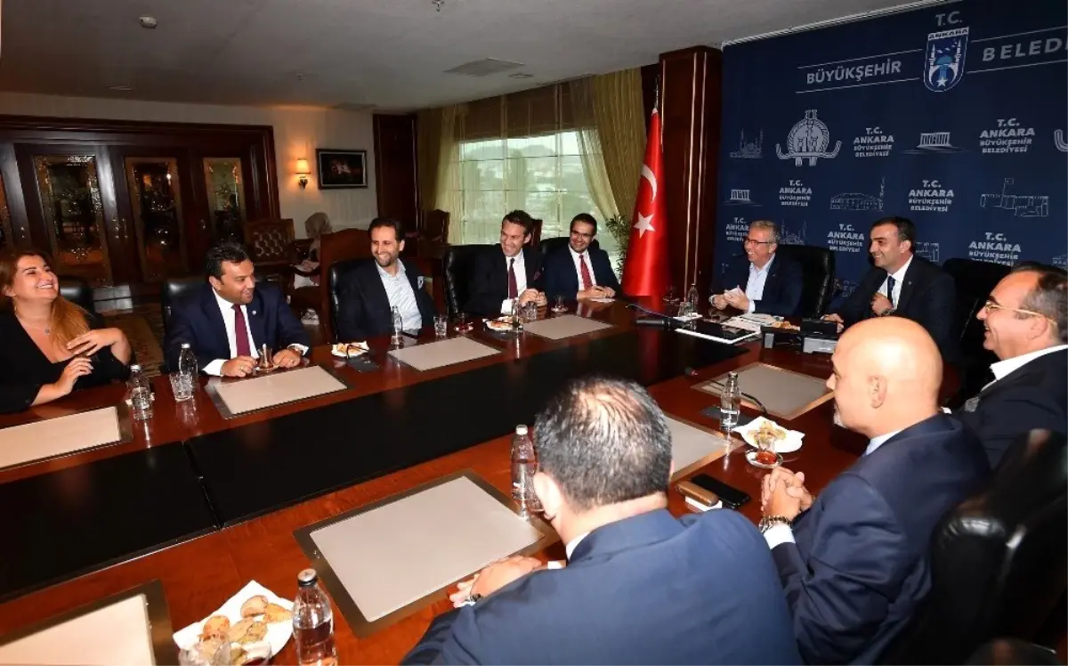 İş dünyasından Başkan Yavaş\'a ziyaretler devam ediyor