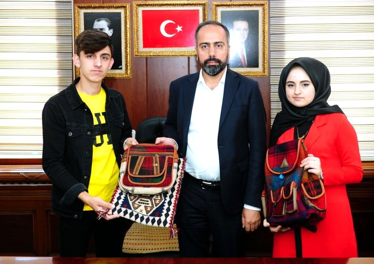 Rektör Şevli, 15 Temmuz şehidinin çocuklarıyla bir araya geldi