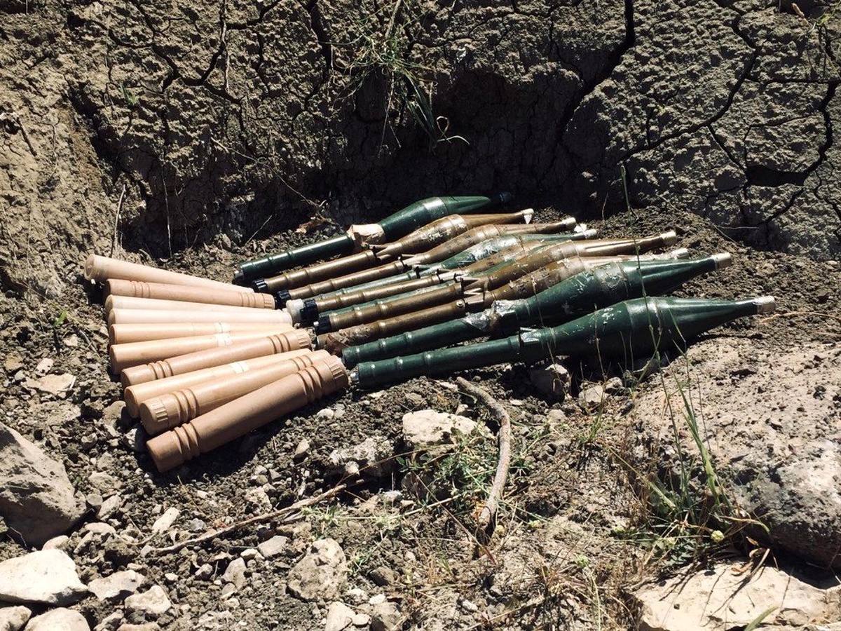 Siirt\'te PKK\'ya ait çok sayıda mühimmat ele geçirildi