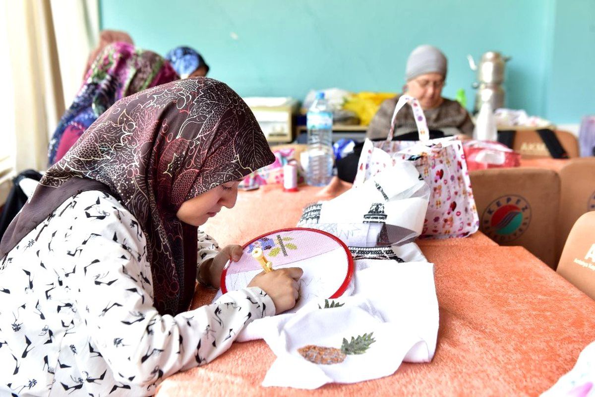 AKMEK\'in el sanatları kursları yazın da devam edecek