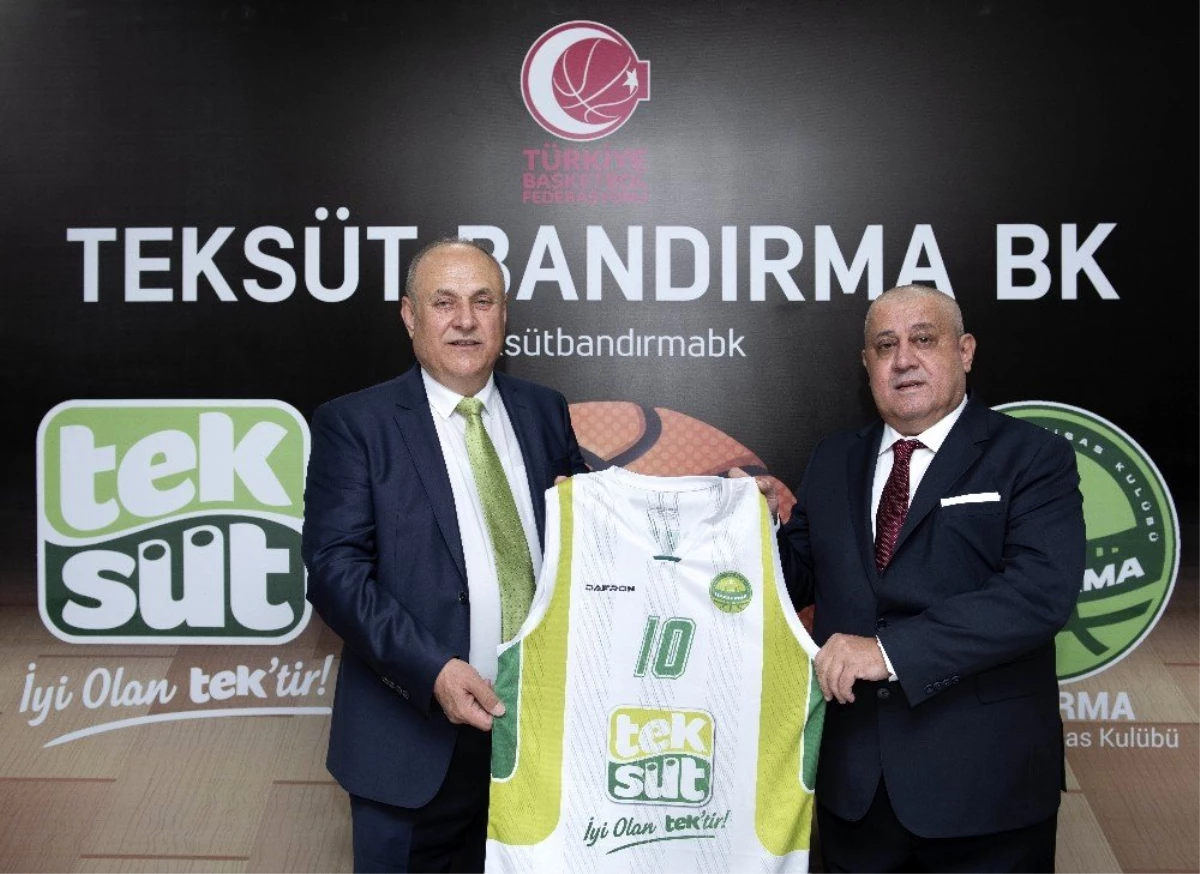 Bandırma Basketbol İhtisas Kulübü\'nün yeni logosu ve isim sponsoru tanıtıldı