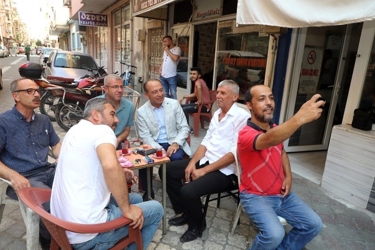 Başkan Akın Turgululu esnafla buluştu