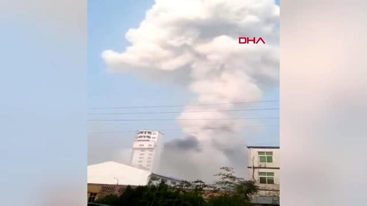 DHA DIŞ- Çin\'de kömür gazlaştırma tesisinde patlama