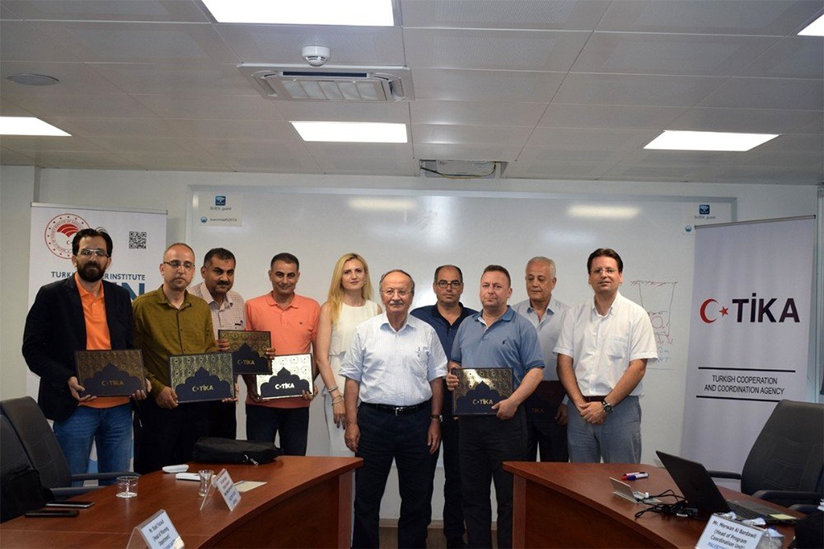 Filistin Su İdaresine su ve atıksu yönetimi eğitimi