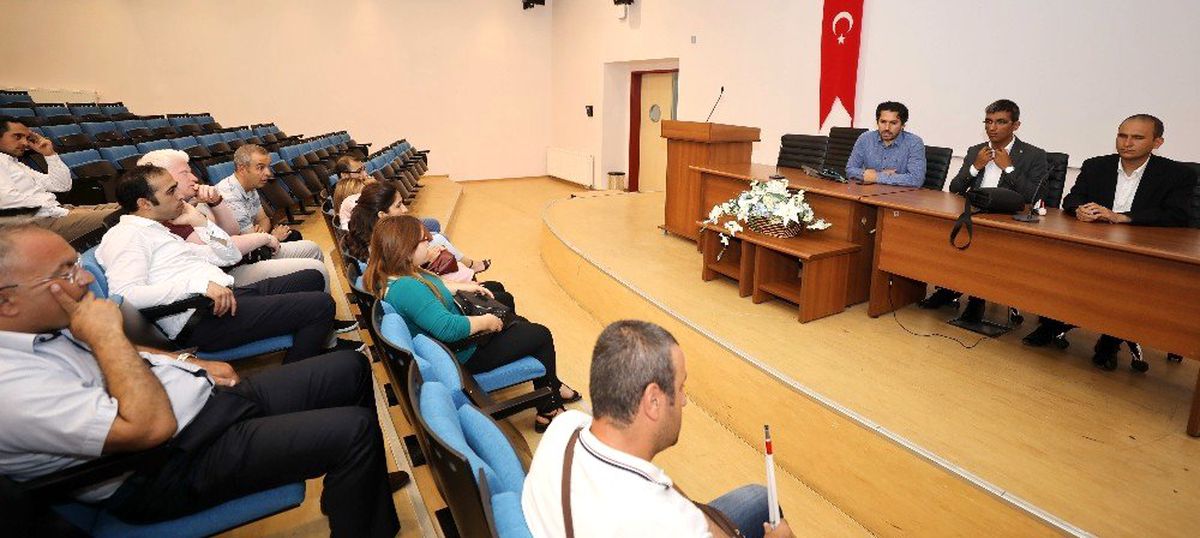 GAÜN\'de engelli personeller için tanıtım toplantısı düzenlendi