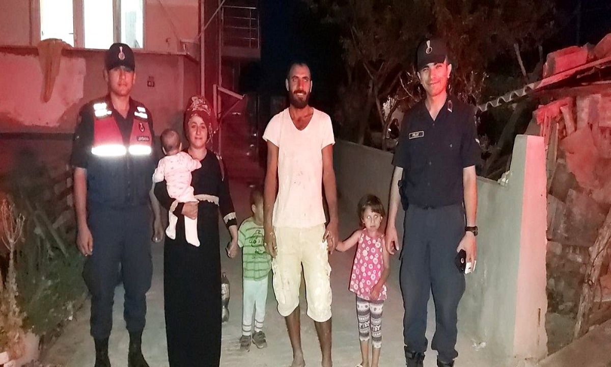 Kayıp çocukları jandarma ekipleri buldu