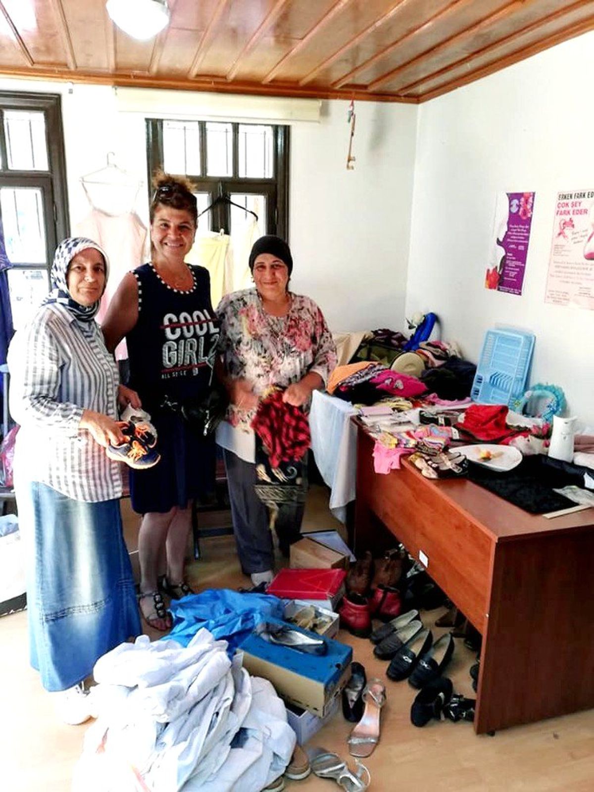 Mudanya Kadın Meclisi\'nden İMO\'ya kıyafet desteği