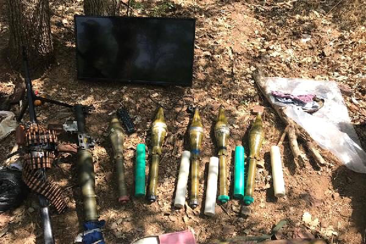 PKK\'ya ait silah ve mühimmat ele geçirildi