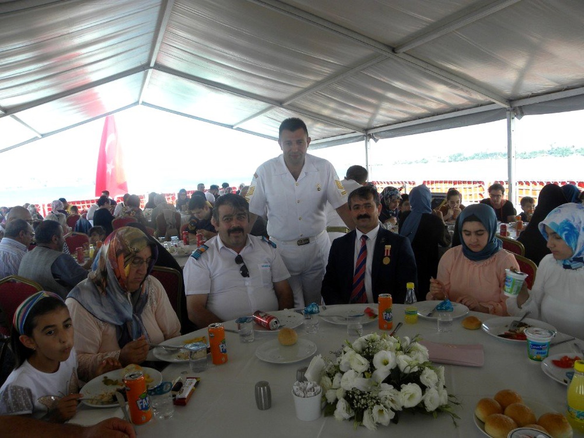 Şehit aileleri ve gaziler Sahil Güvenlik Komutanlığının etkinliğinde buluştu