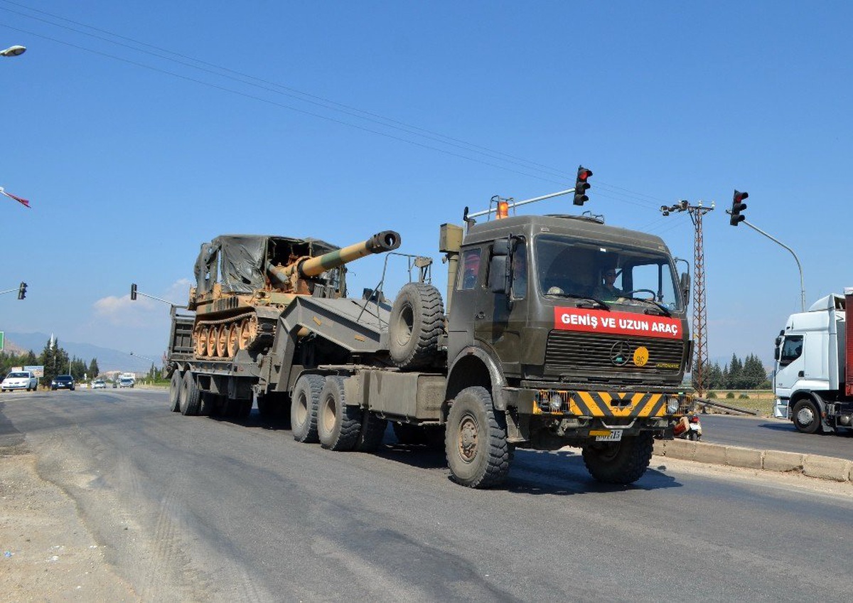 Sınıra termal kameralı tank sevkiyatı