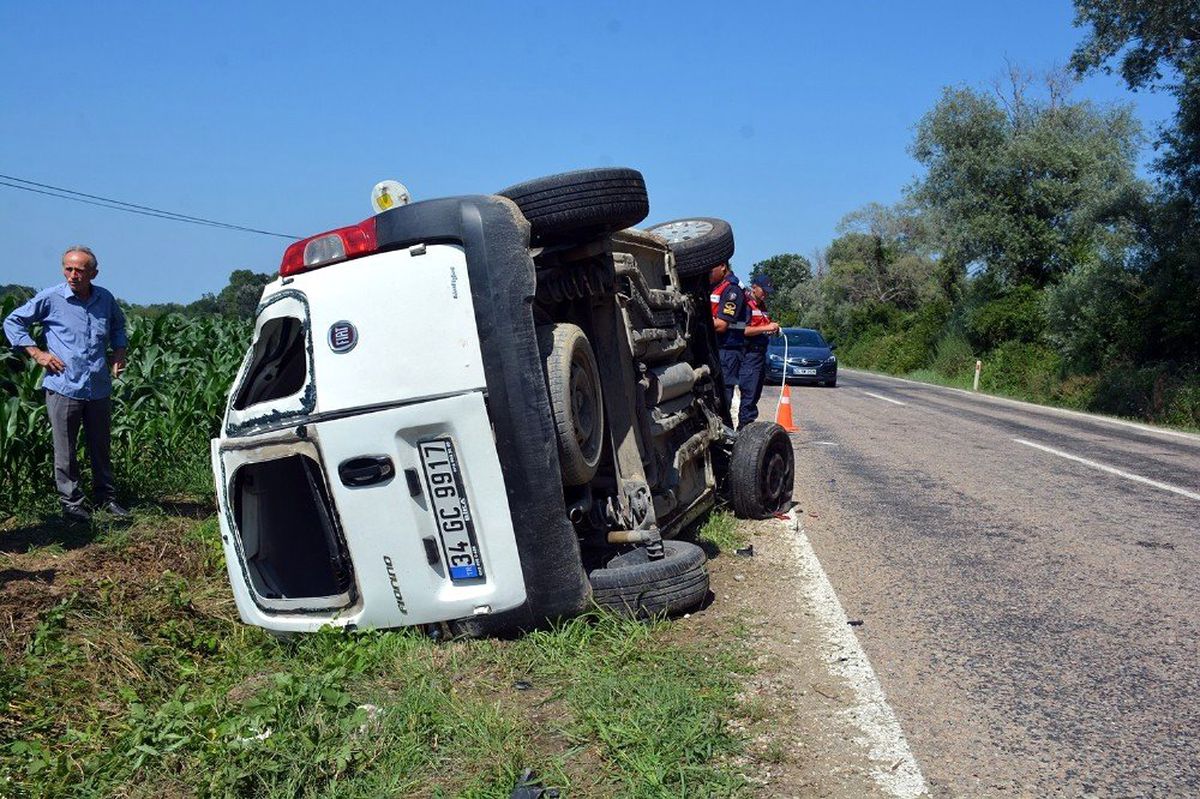 Sinop\'ta trafik kazası: 8 yaralı