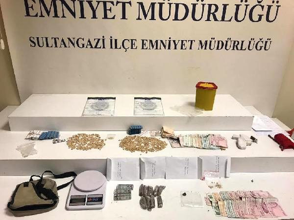 Sultangazi\'de Suriyeli uyuşturucu satıcılarına operasyon
