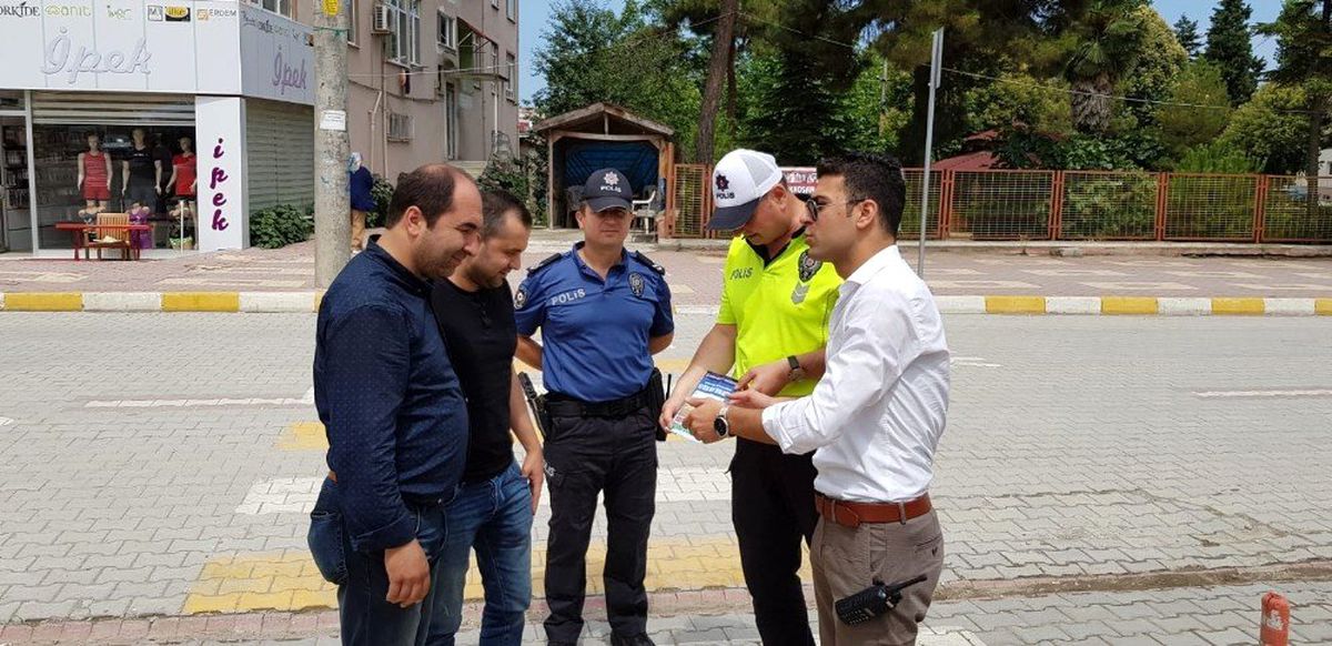 Trafikte "Öncelik Hayatın, Öncelik Yayanın"