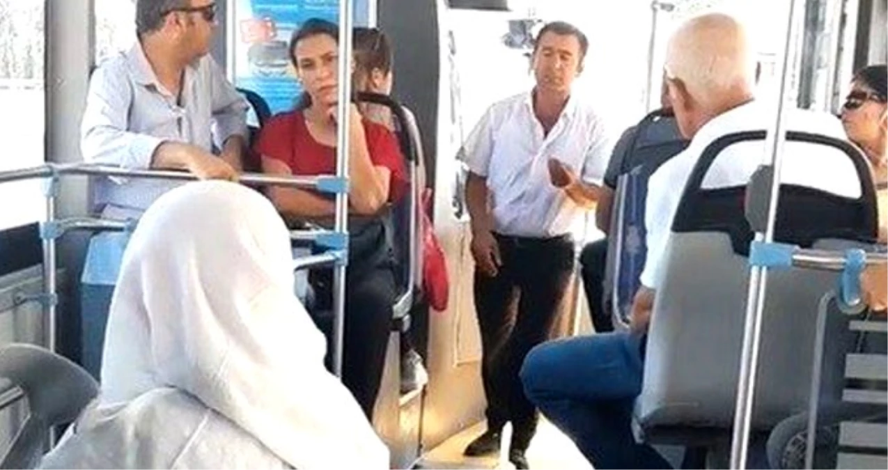 Yaşlı kadınla şoförün tartışması olay oldu! "Psikolojimi bozdun teyze, geç sen kullan"