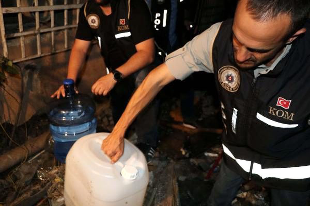 Ankara\'da sahte içki operasyonu