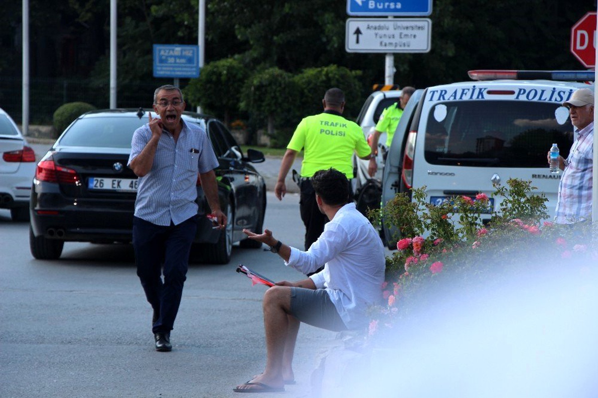 Babadan kaza yapan oğluna ilginç sitem