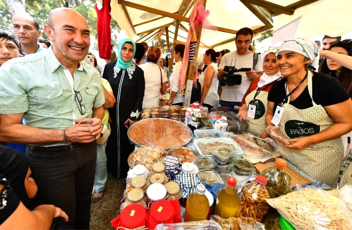 Başkan Soyer Kadifekale\'de "Üretici Pazarı" açtı