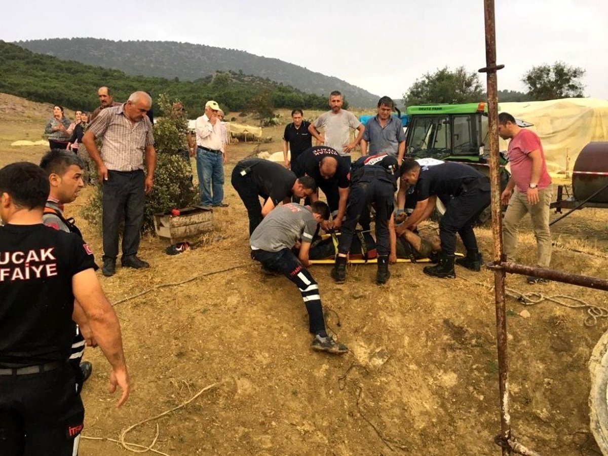 Bucak\'ta kuyu faciası: Anne ve dayı öldü, oğul son anda kurtuldu