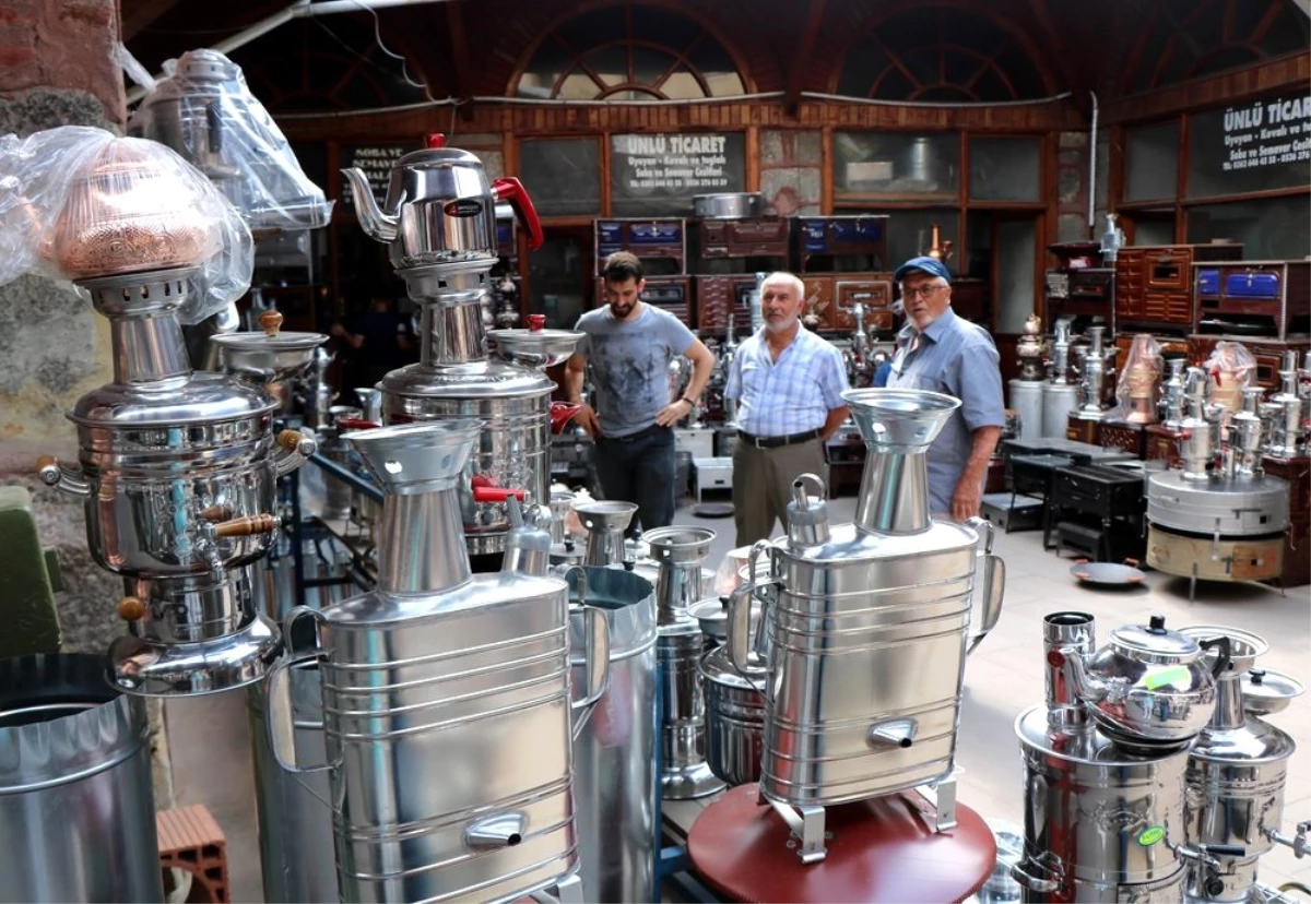 Coğrafi işaretli 'yassı semaveri' yapan sadece 2 usta kaldı