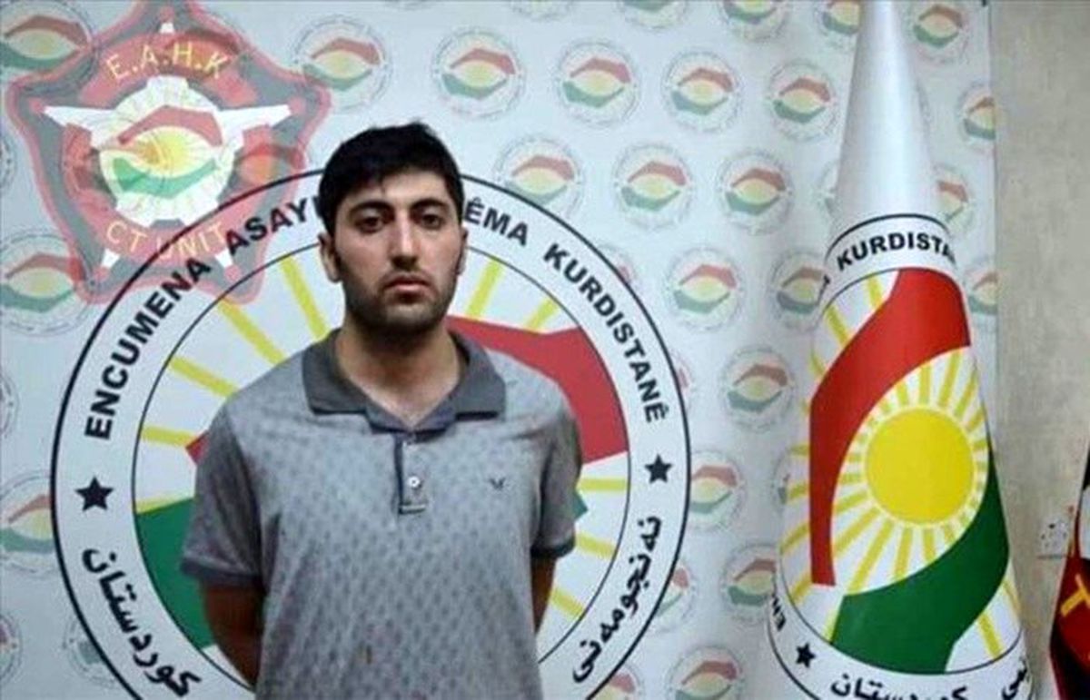 Erbil sadırganı yakalandı