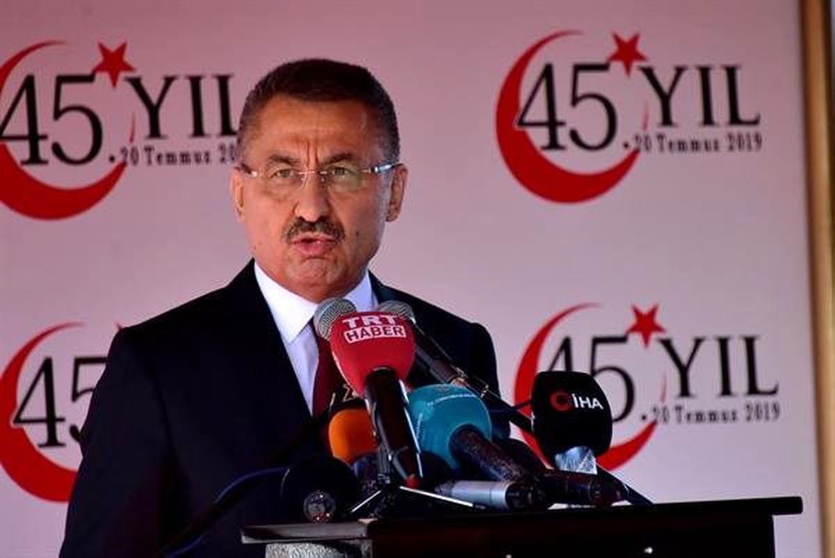 Fuat Oktay: Türkiye, Kıbrıs\'ta tek vücut, tek yürek