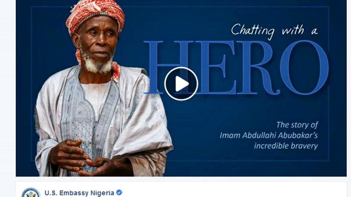 Hristiyanları ölümden kurtaran Nijeryalı imama Uluslararası Din Özgürlüğü Ödülü