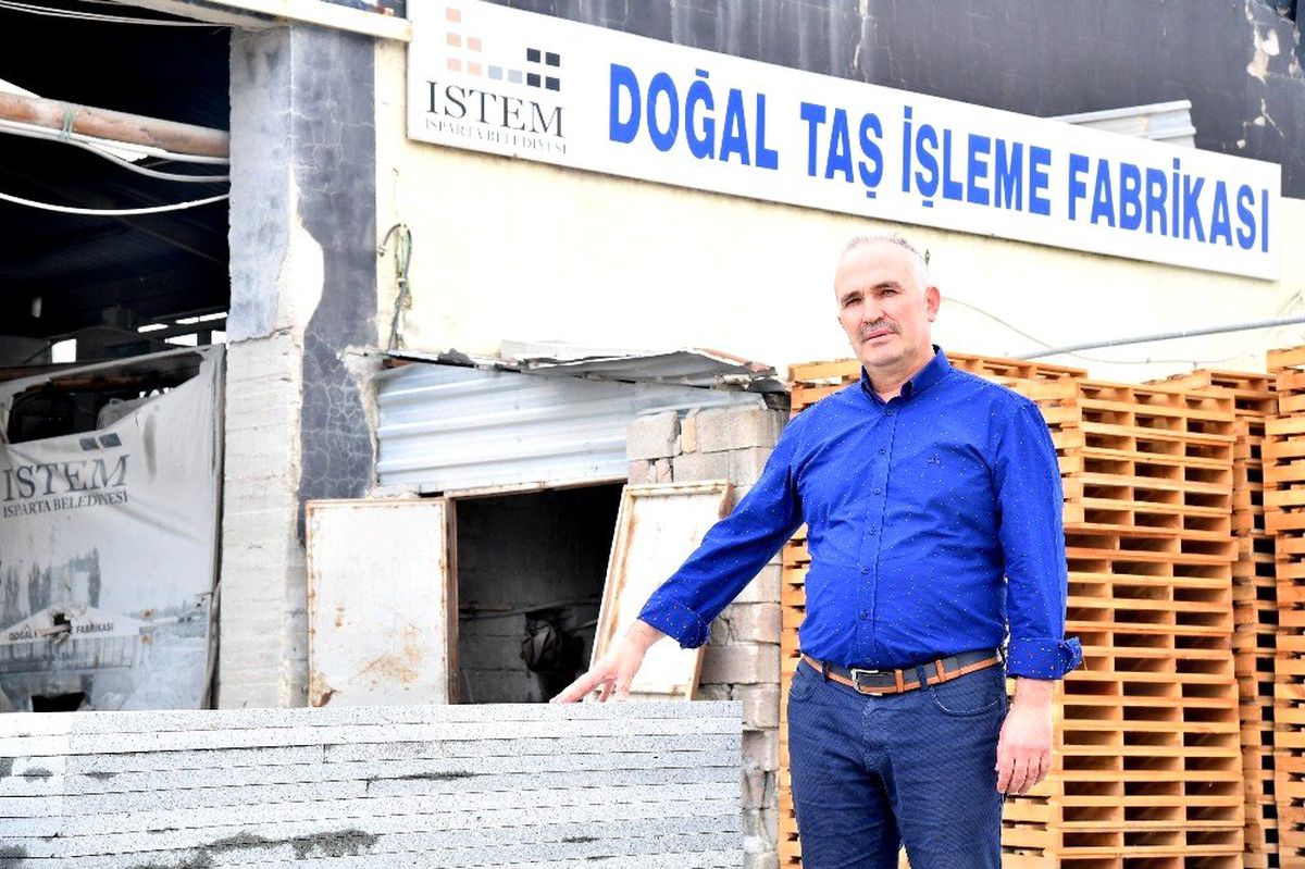 Isparta\'da Belediyenin ISTEM fabrikası aktif hale getirildi
