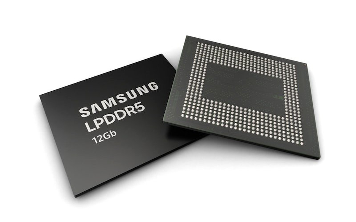 Samsung LPDDR5 12 Gb: Samsung\'un 5G ve AI odaklı Akıllı Telefon RAM\'i