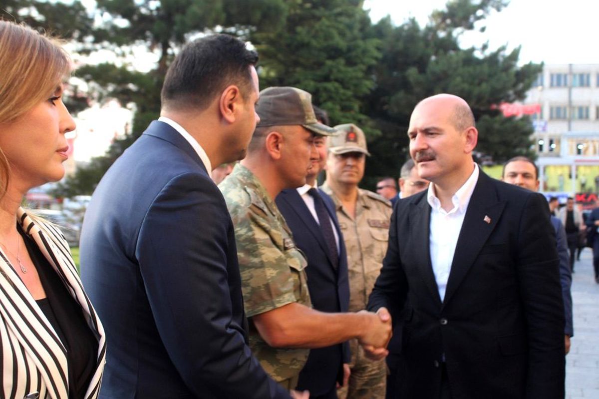 Bakan Soylu, güvenlik toplantısına katıldı