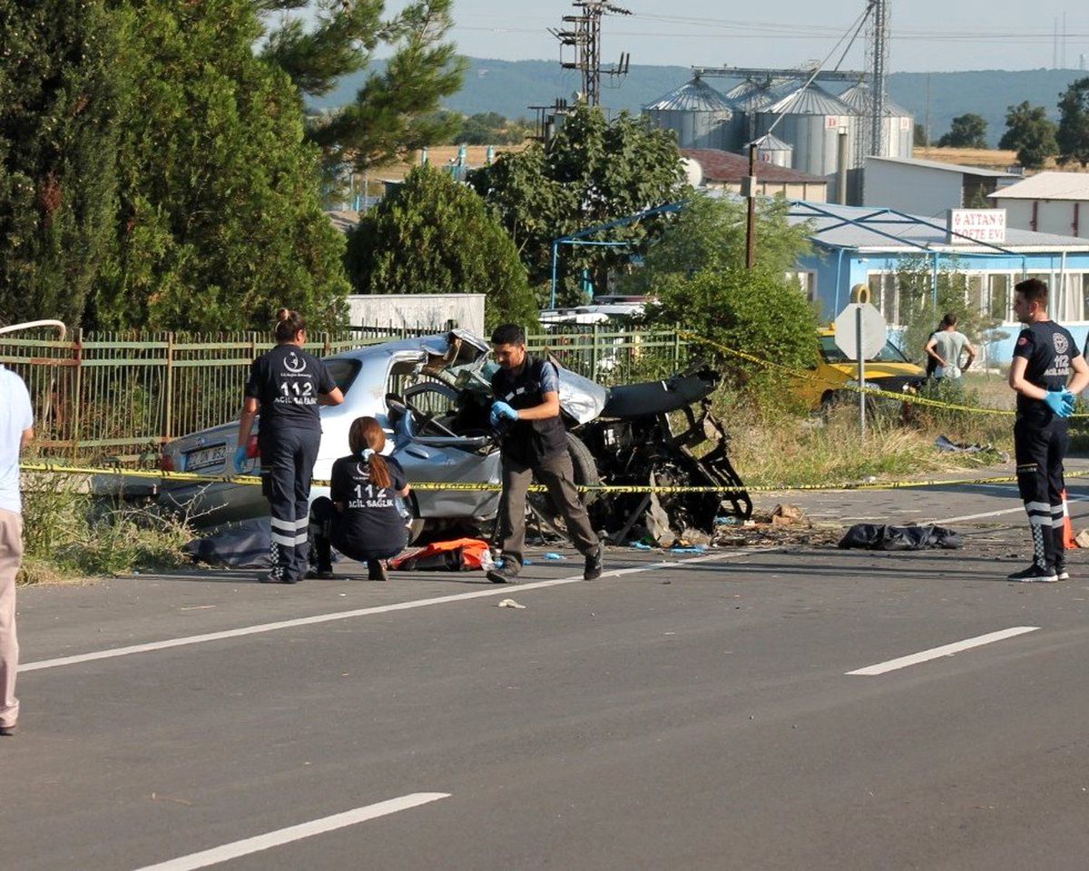 Edirne\'deki trafik kazasında ölü sayısı 4\'e yükseldi