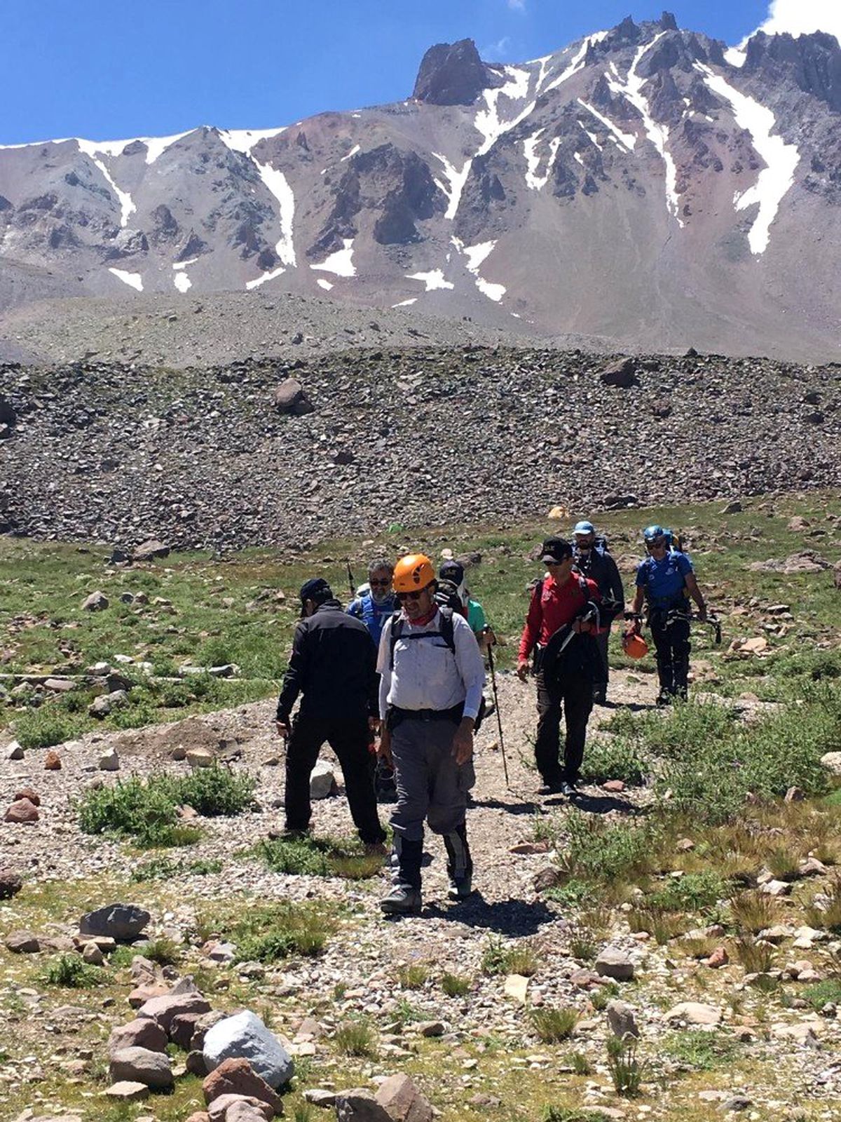 Erciyes Dağı\'nda yaralanan dağcı tedavi altına alındı