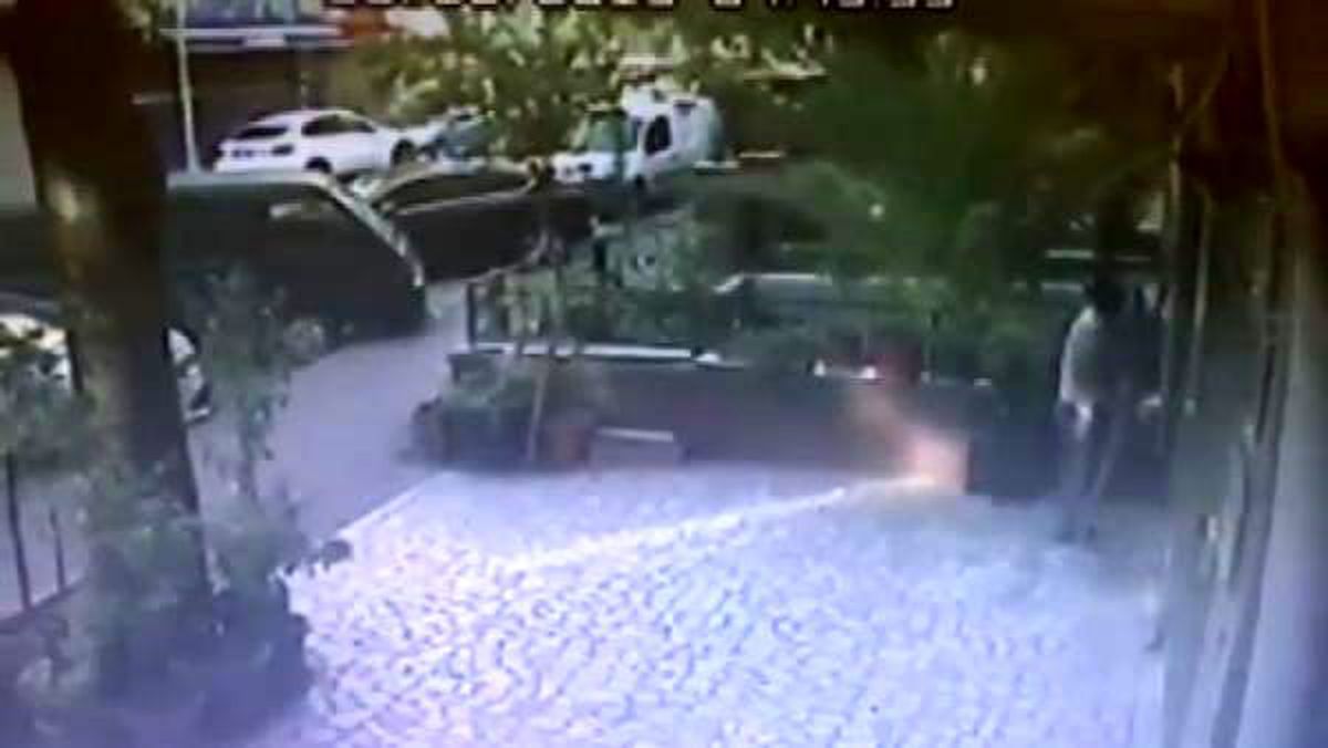Fatih\'te televizyon hırsızları kamerada