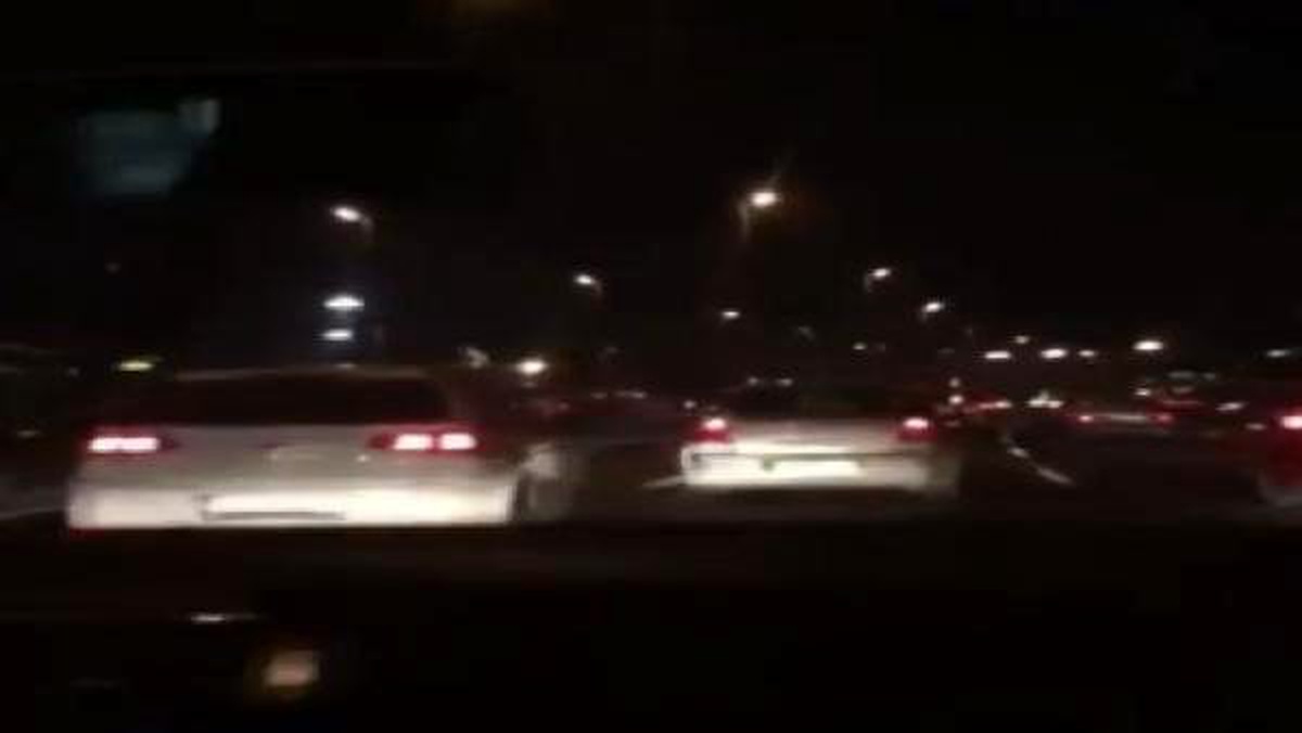 Makas atıp kaza yapan trafik magandaları kamerada
