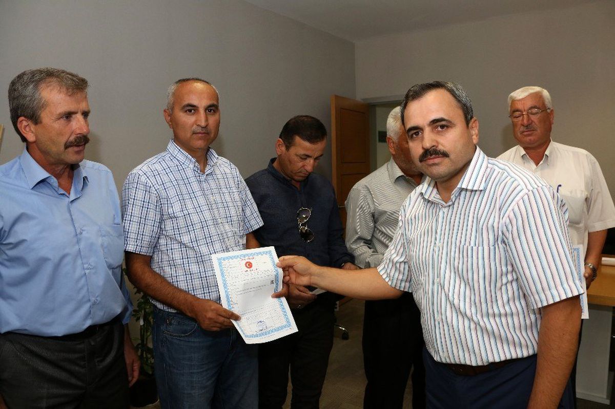 Meram\'da tapu sevinci