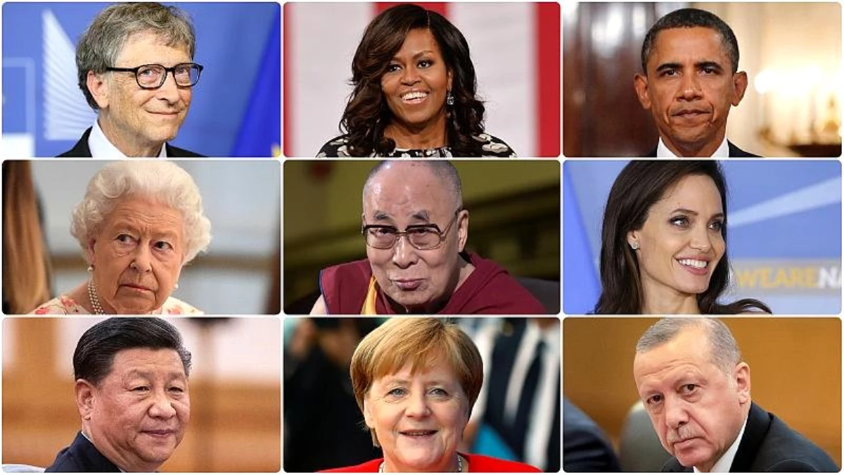 Michelle Obama\'dan Aziz Sancar\'a; en çok hayranlık duyulanlar listesi