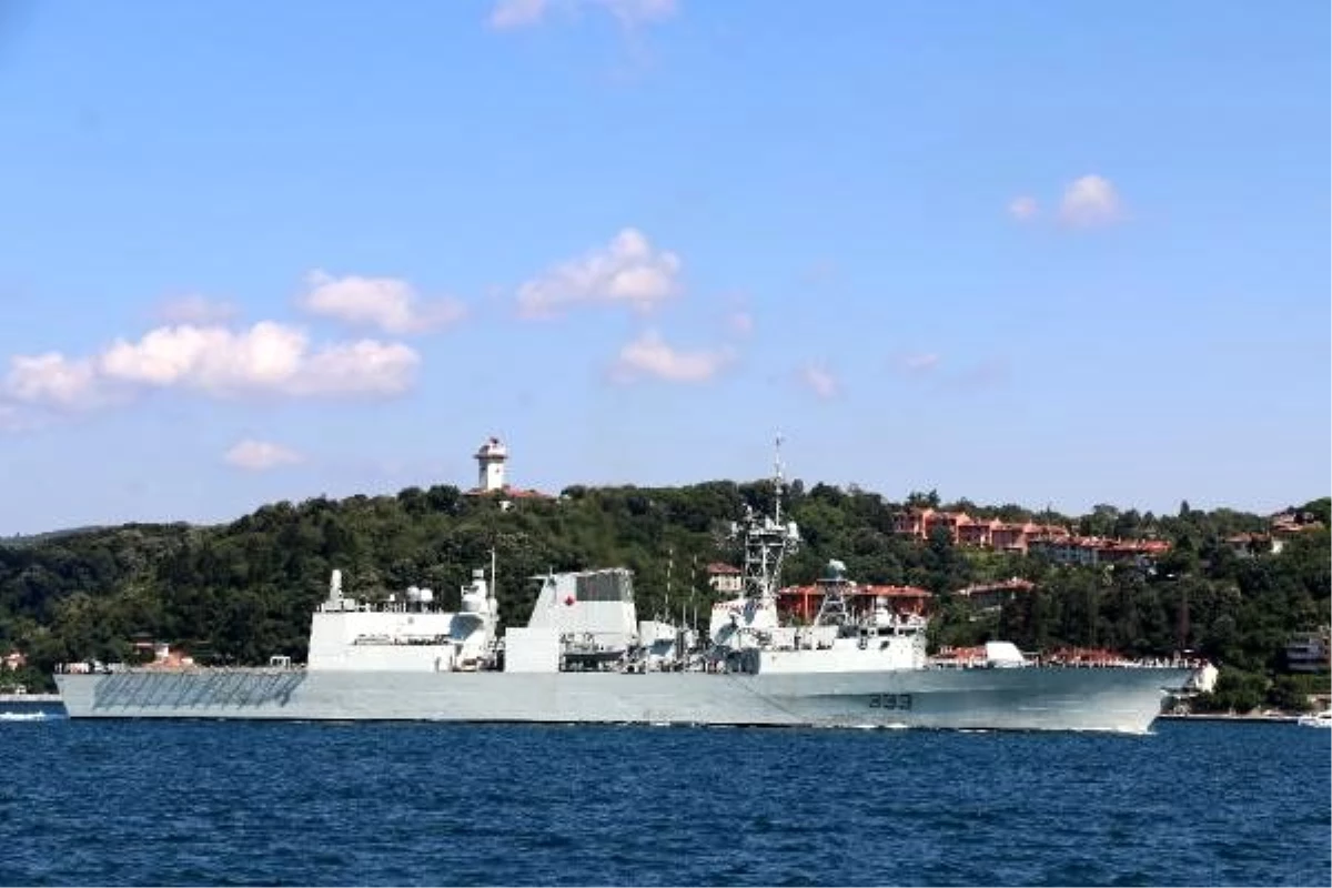 NATO savaş gemisi 19 gün sonra Karadeniz\'den ayrıldı