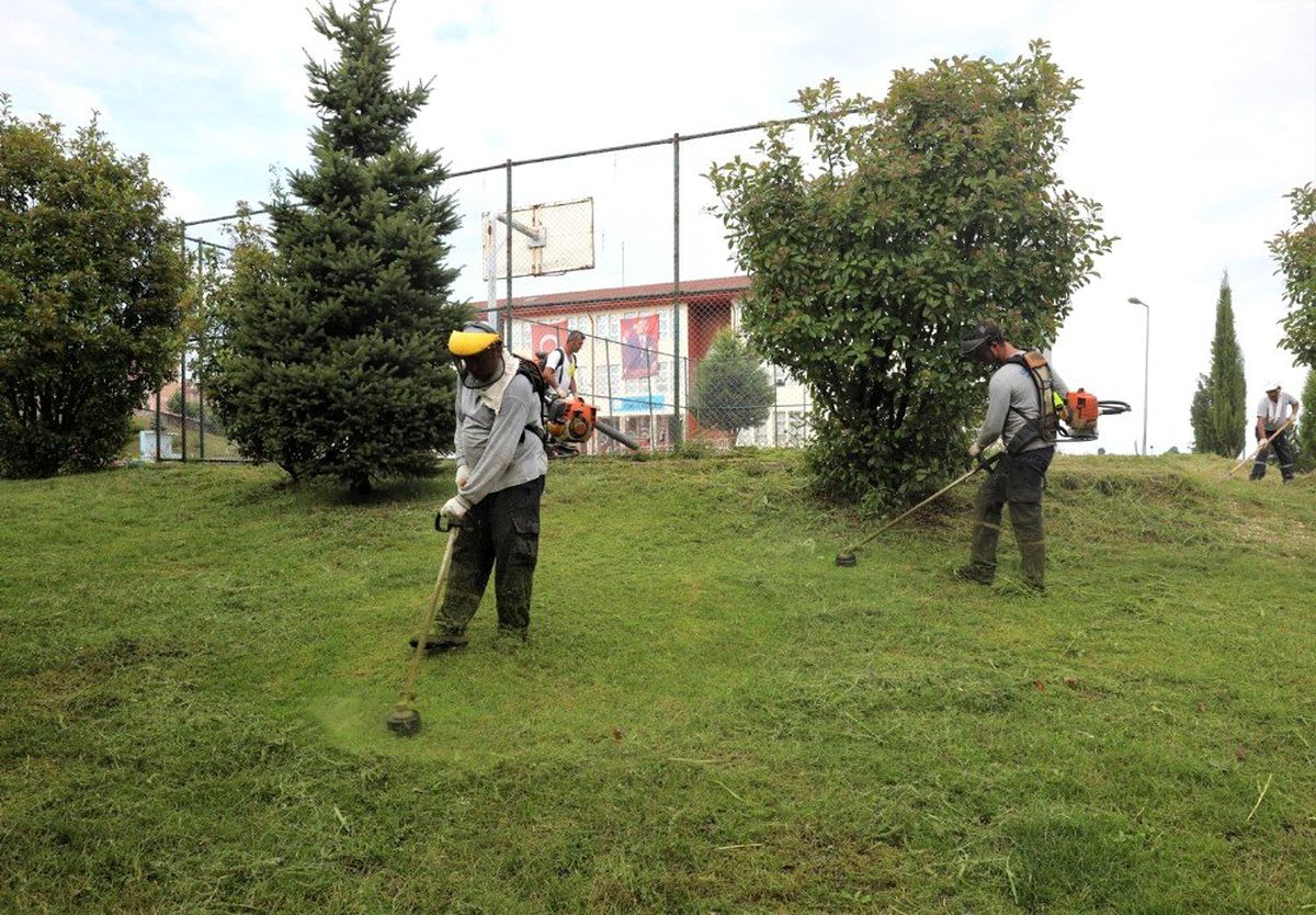Park ve Bahçelerde yoğun mesai