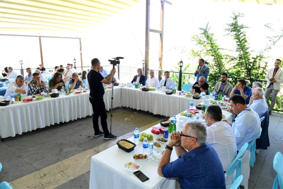 Yeşilyurt Belediyesi TKB heyetini ağırladı